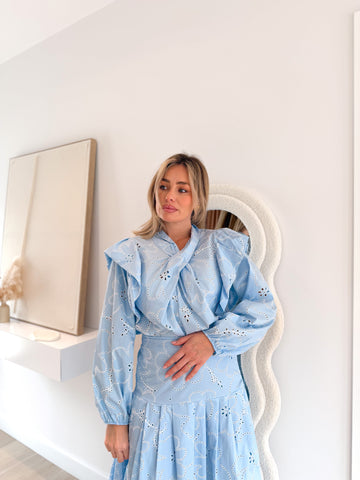 Camisa Antonella bordada