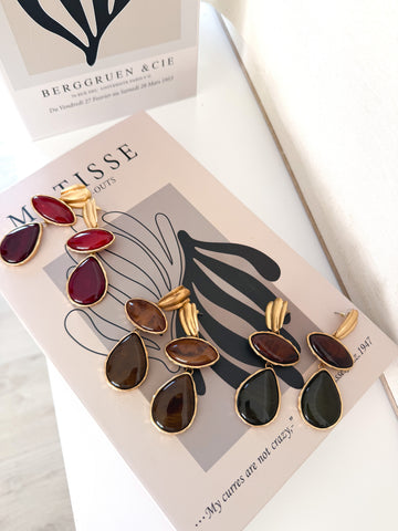 Pendientes combinados