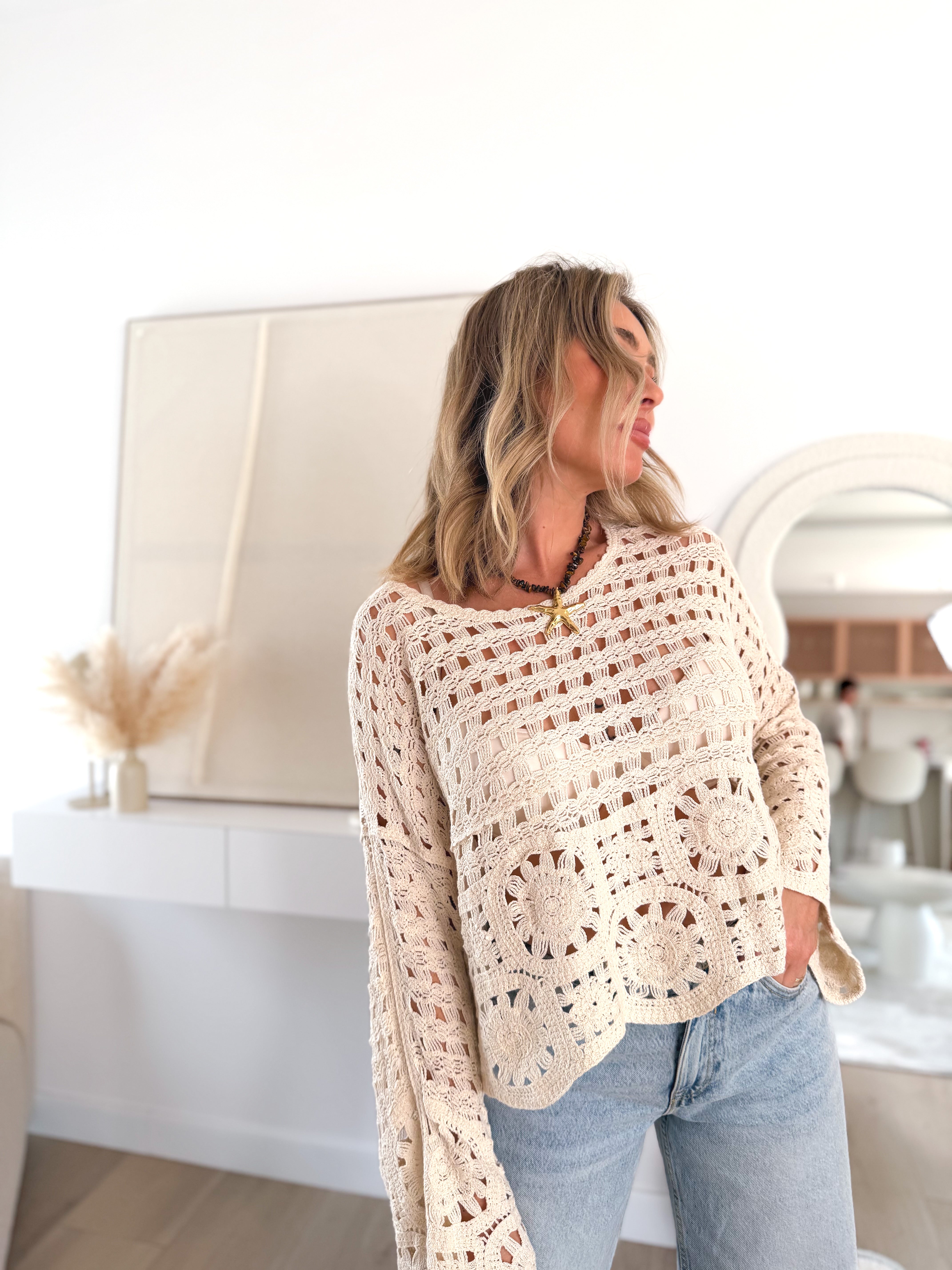 Suéter crochet
