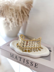 Choker espejos combinado