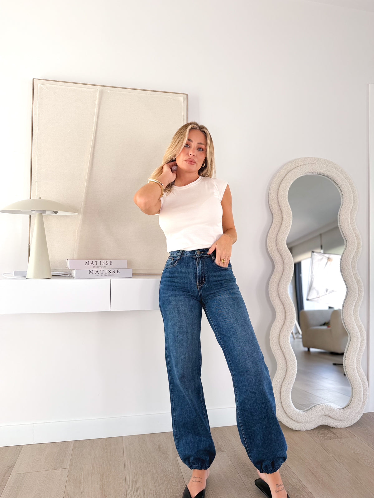 Denim bombacho