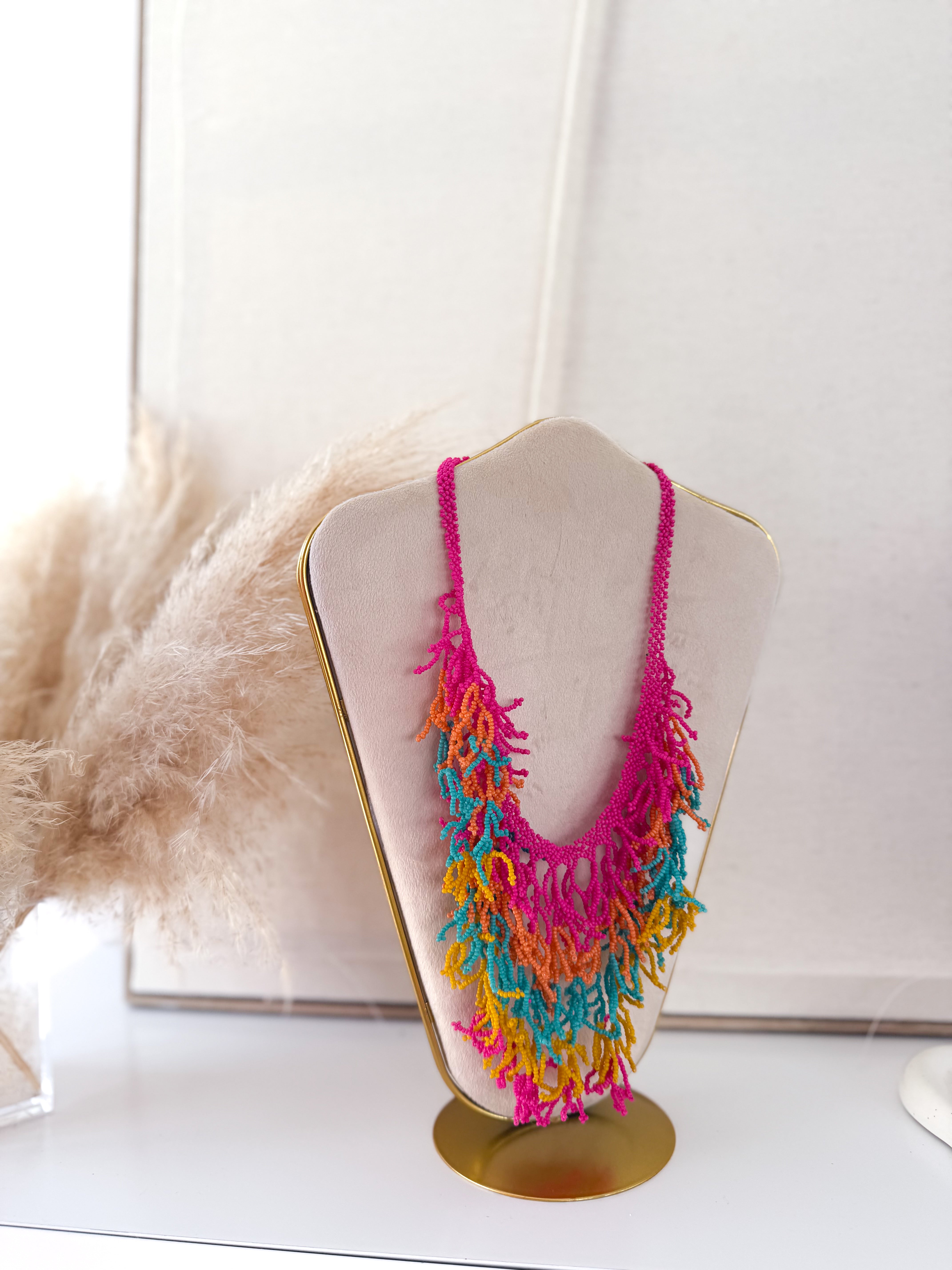 Collar Coral multi