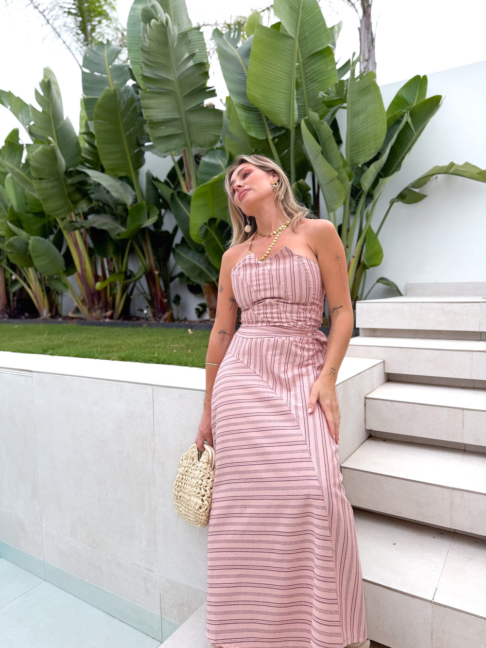 Conjunto Fansy Rosa