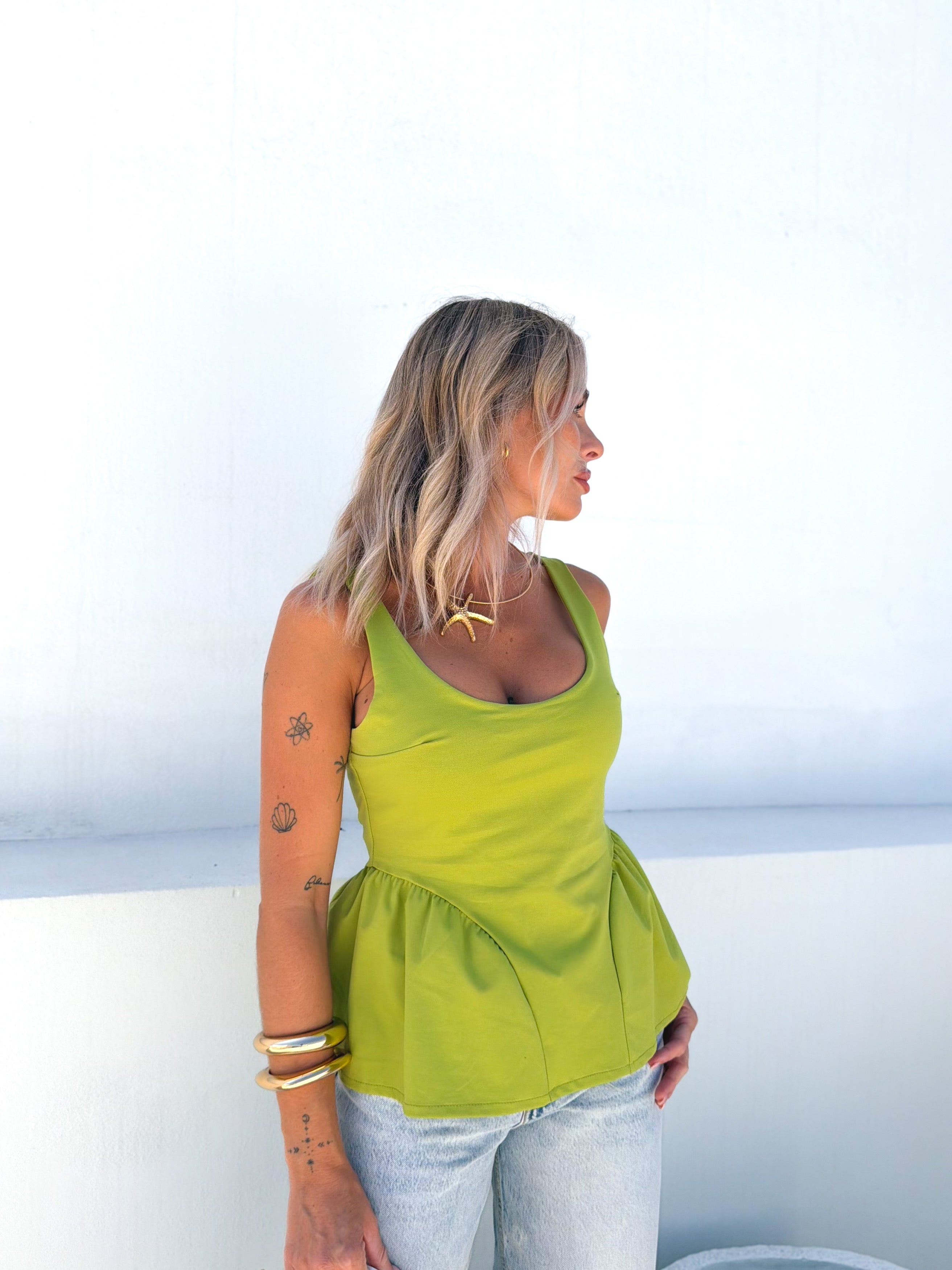 Top peplum Lima