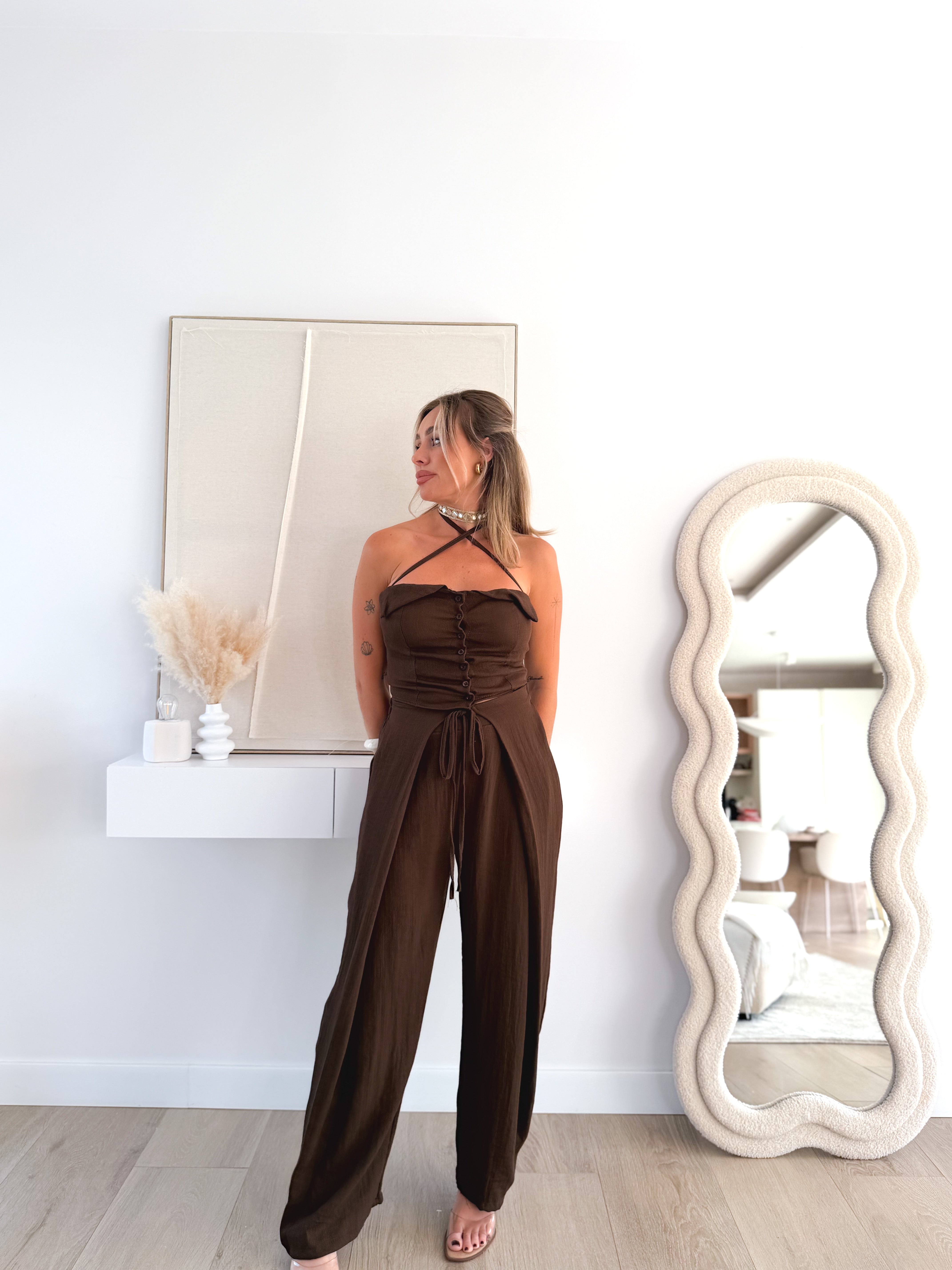 Conjunto Alene choco