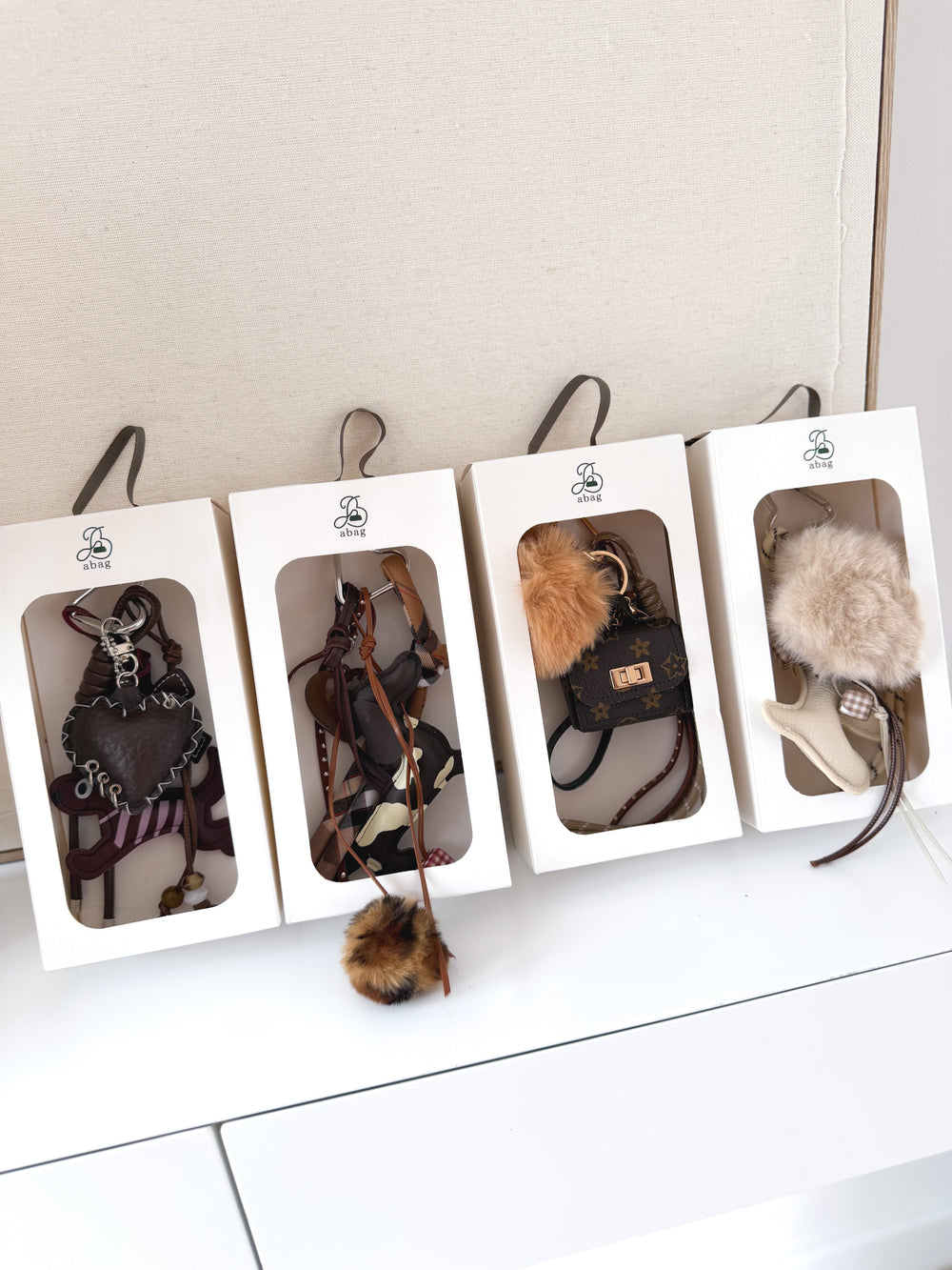 Accesorio bolso beige