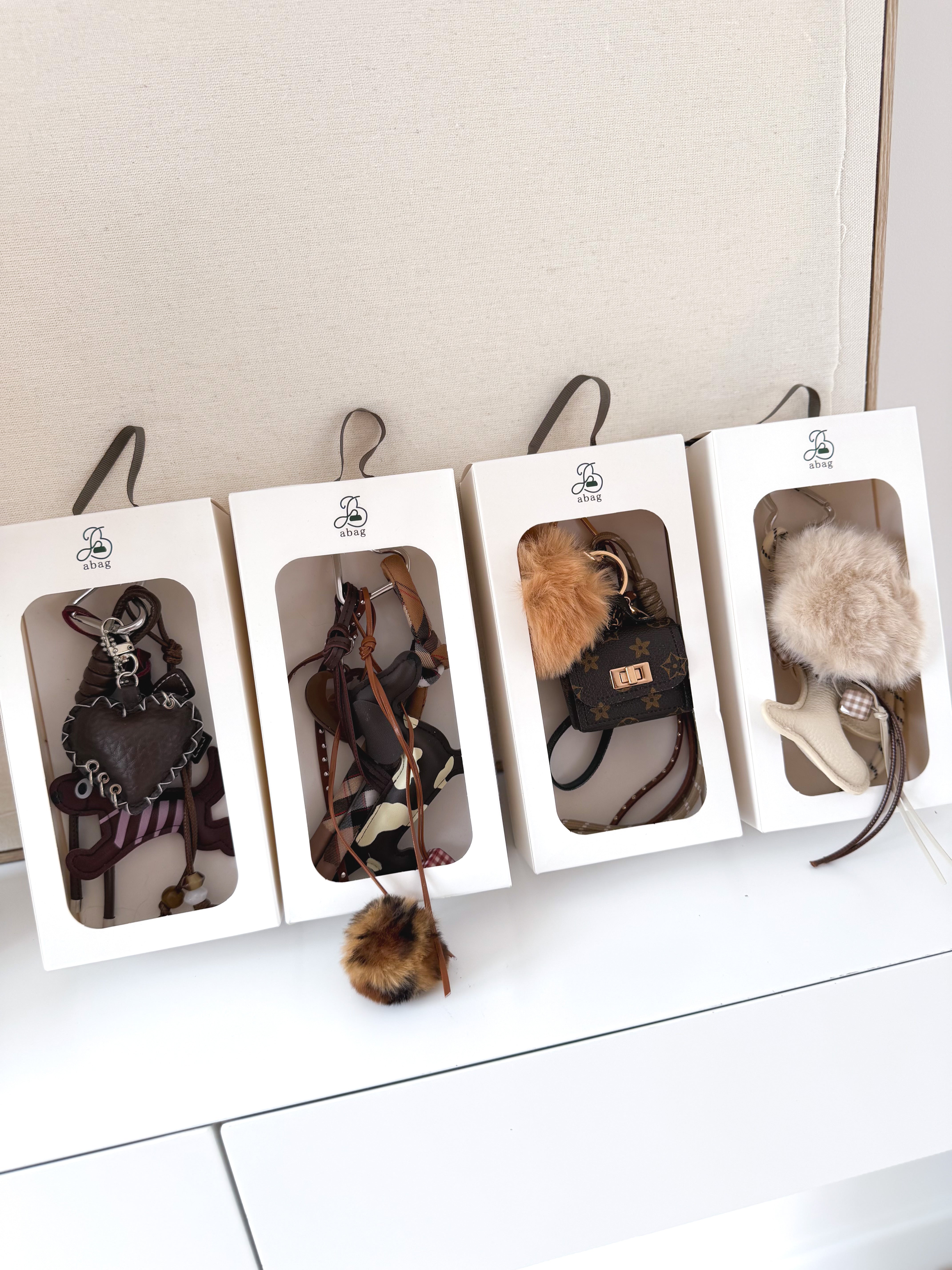 Accesorio bolso beige
