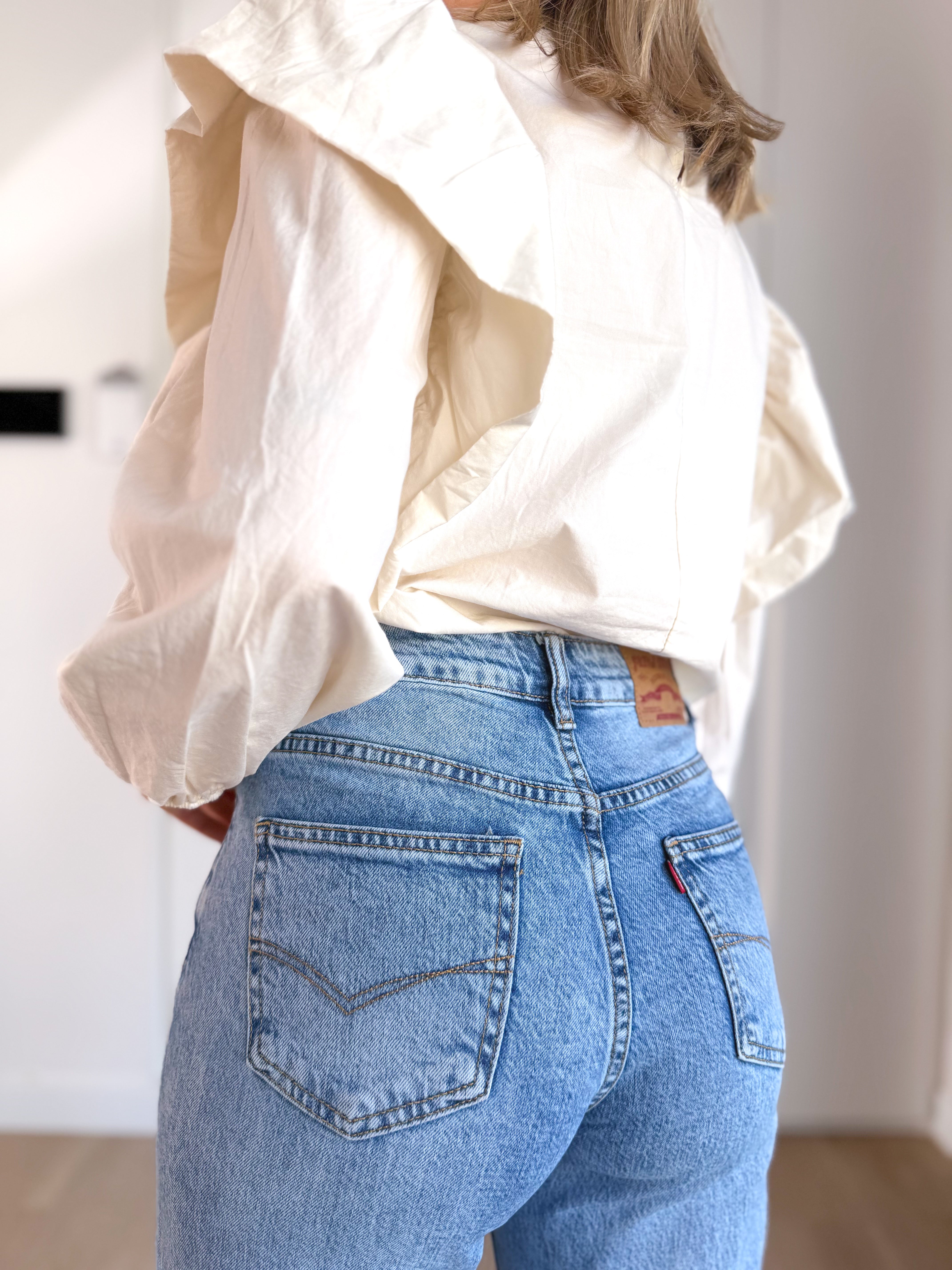 Denim wide desflecado