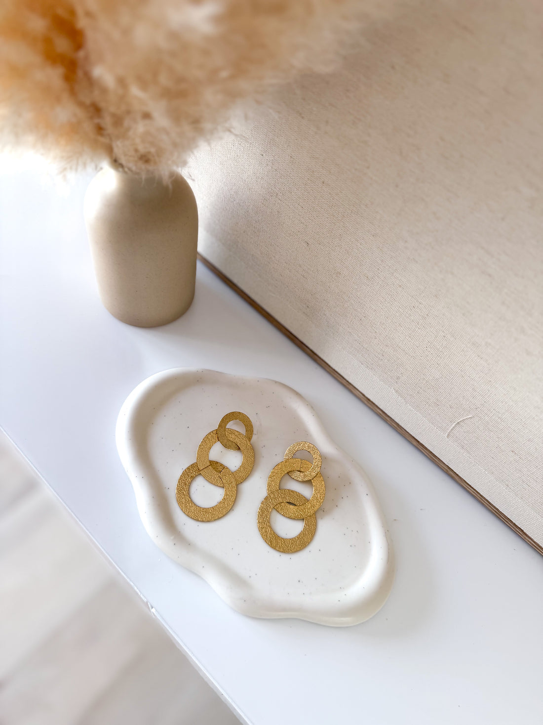 Pendientes Triple esfera