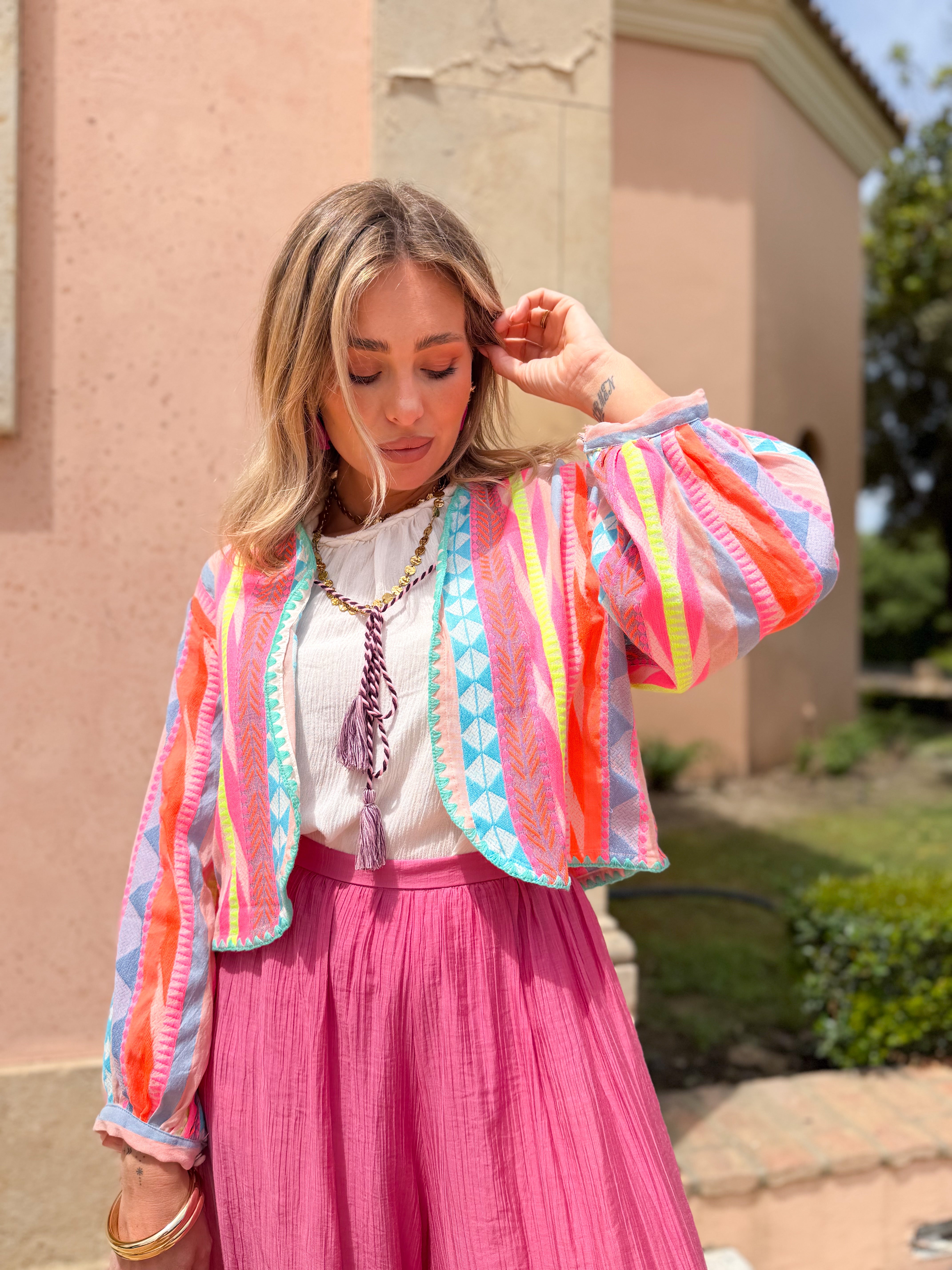 Chaqueta Kalamy Étnica multi
