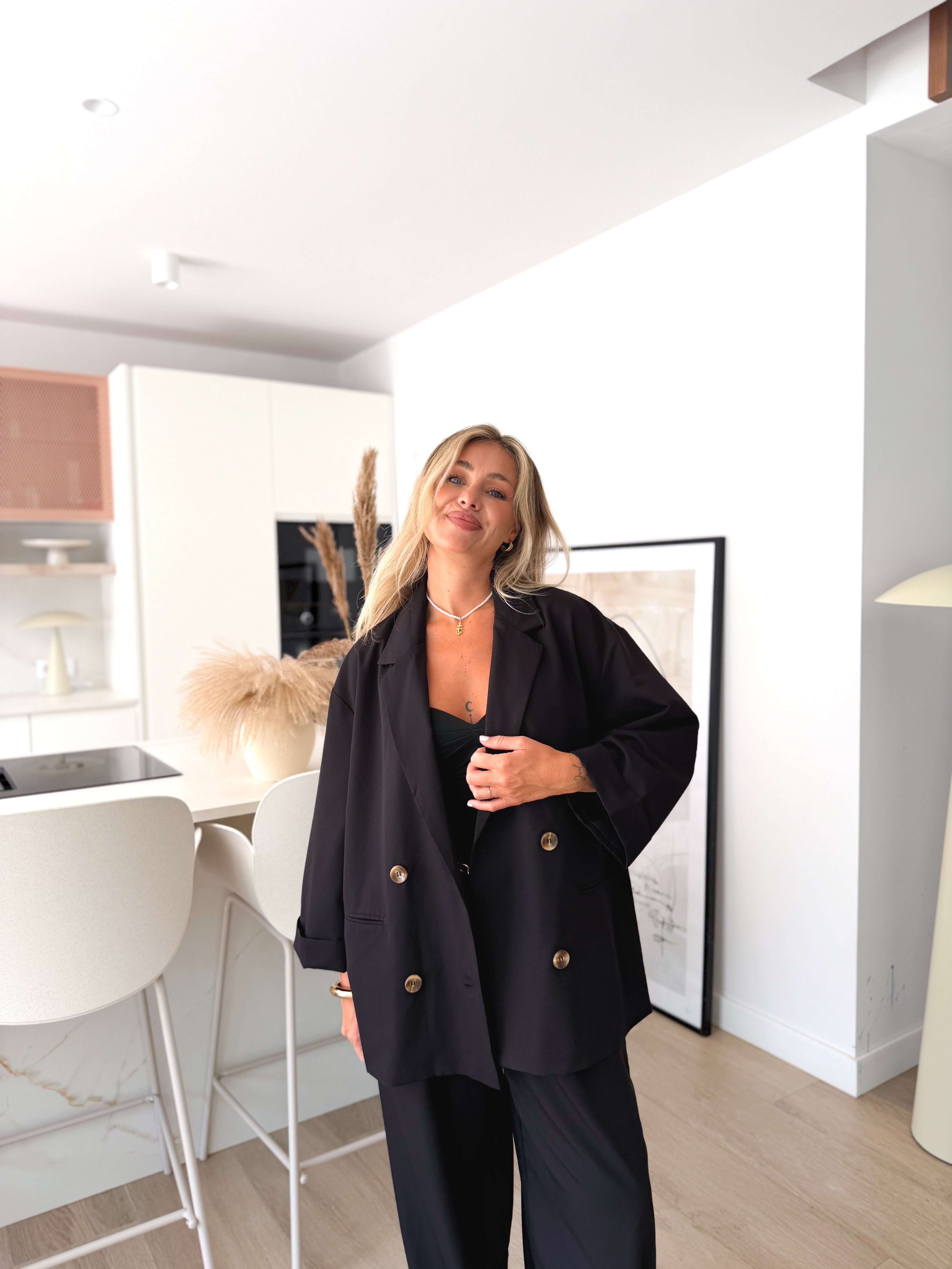 Americana oversize Negro
