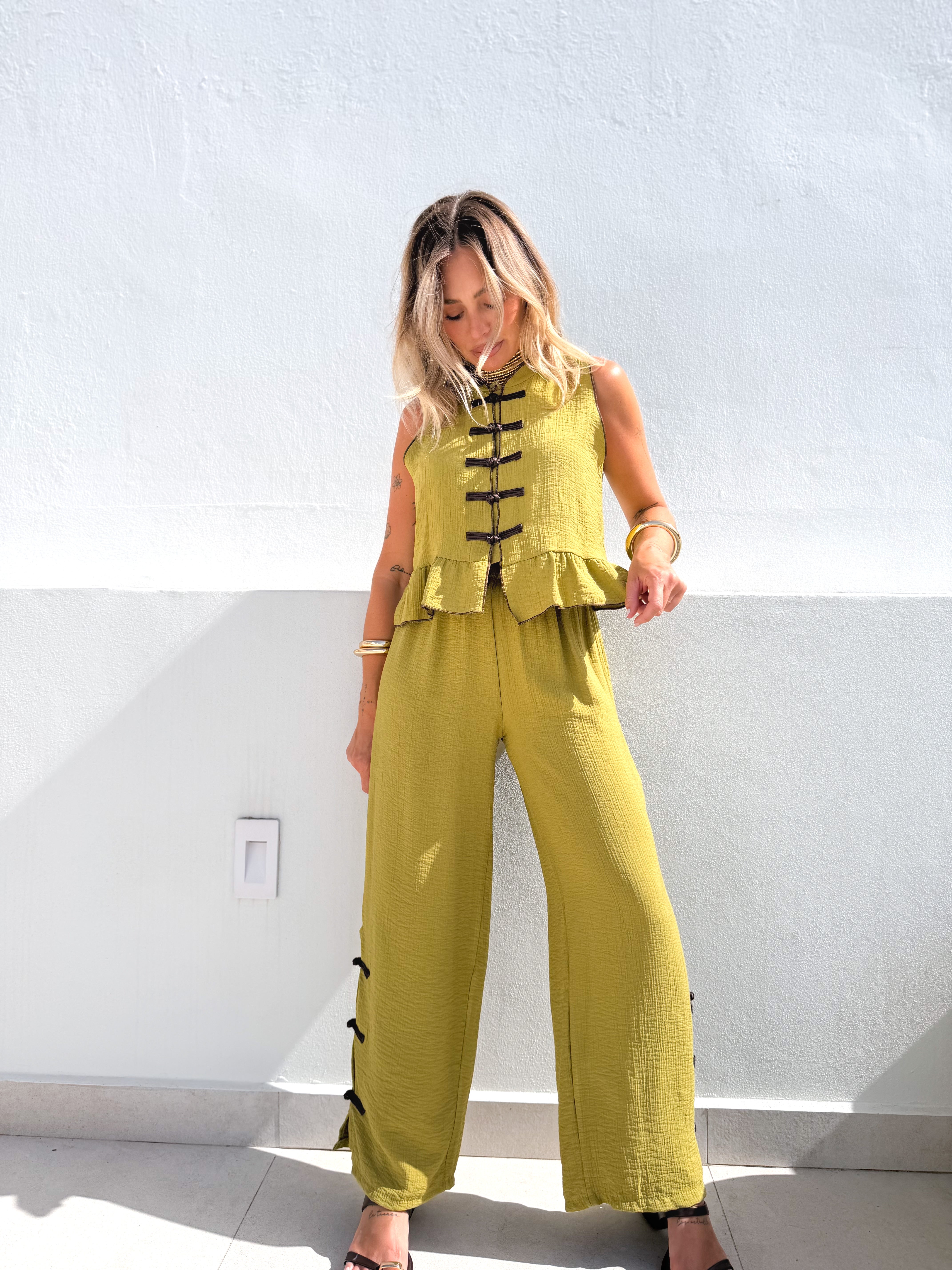 Conjunto ASIA naranja