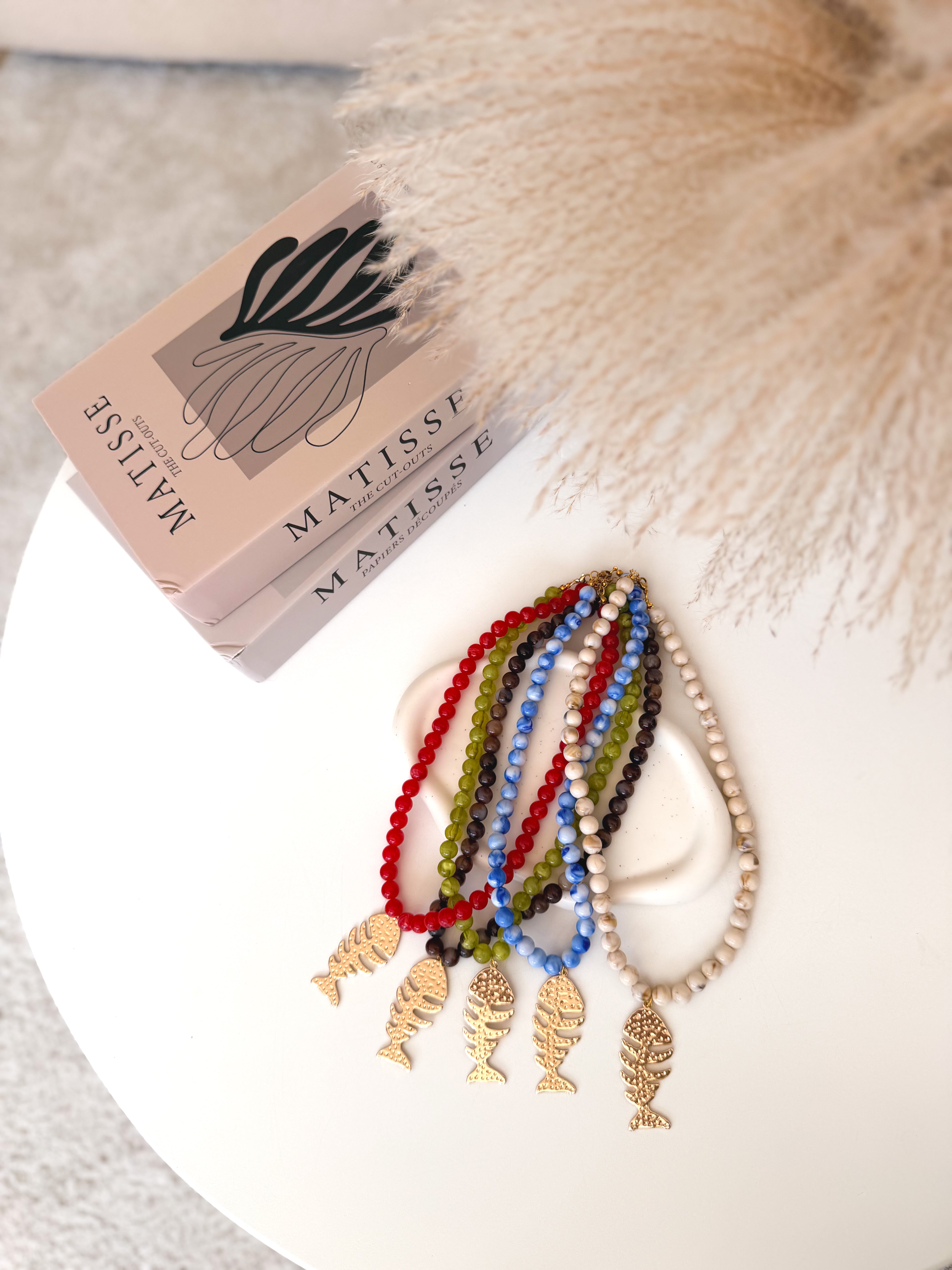 Collar combinado pez