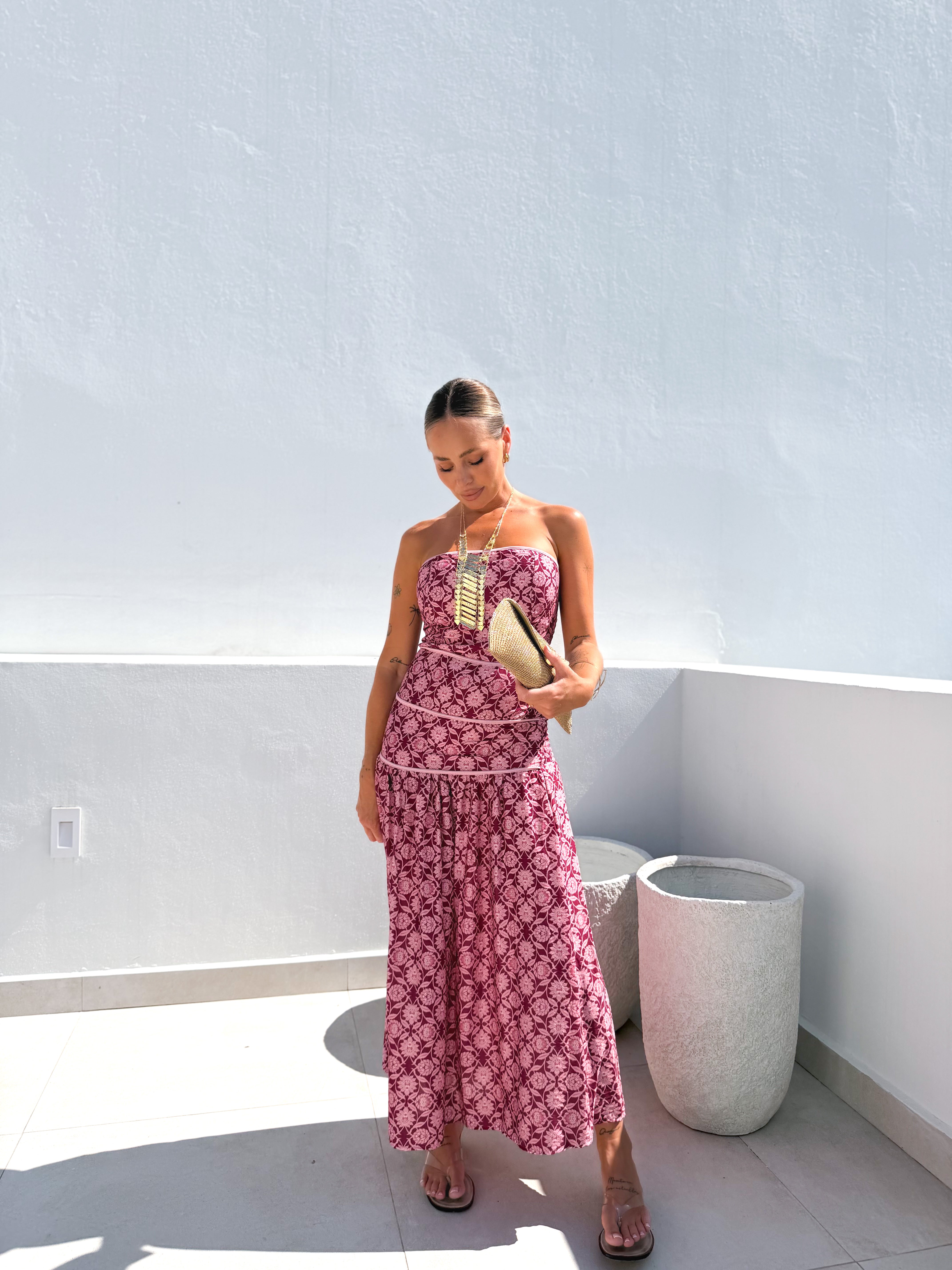 Vestido Nusa floral