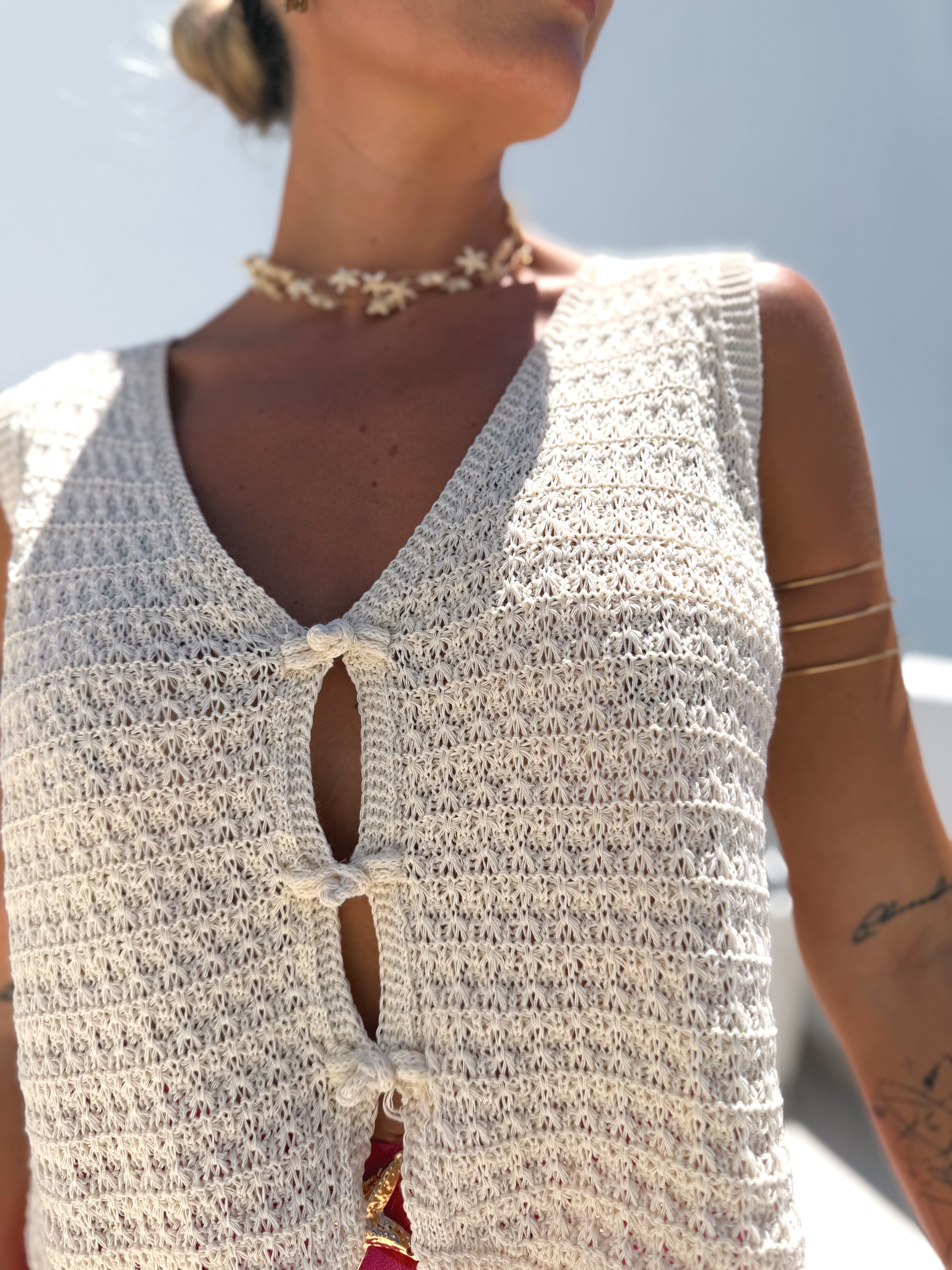 Chaleco Solé Beige
