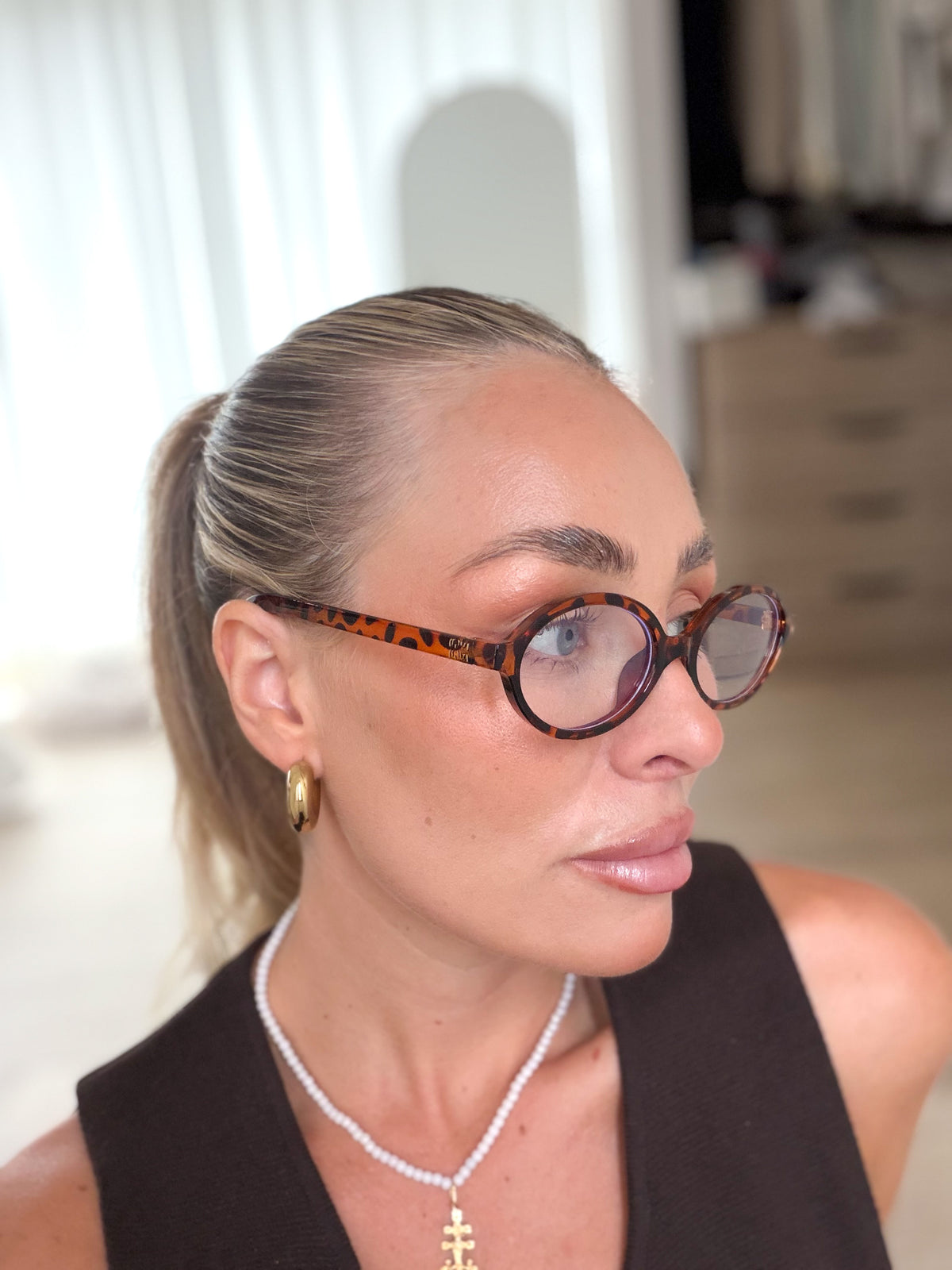 Gafas ovaladas print