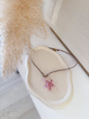 Collar Mar rosa