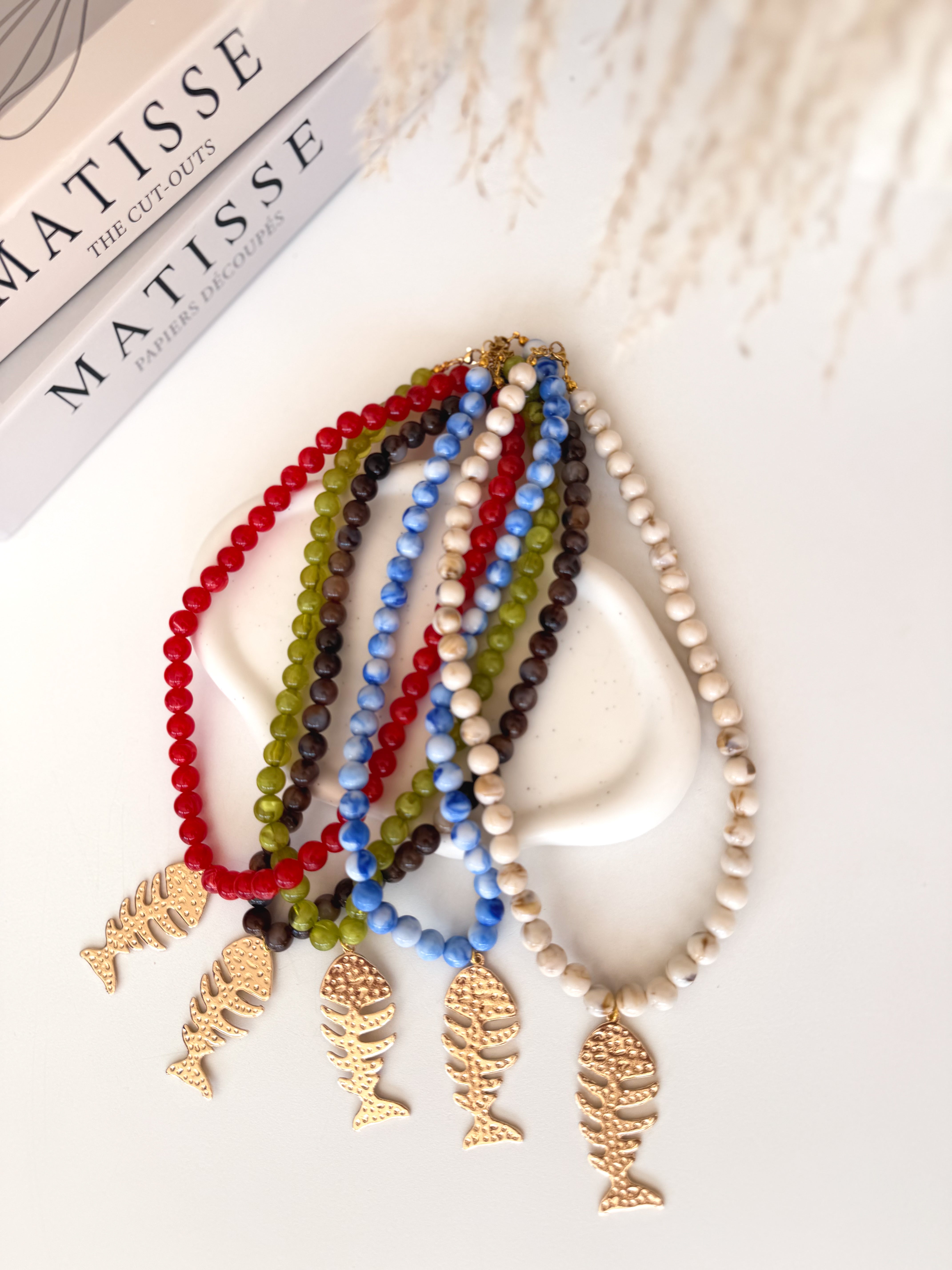 Collar combinado pez