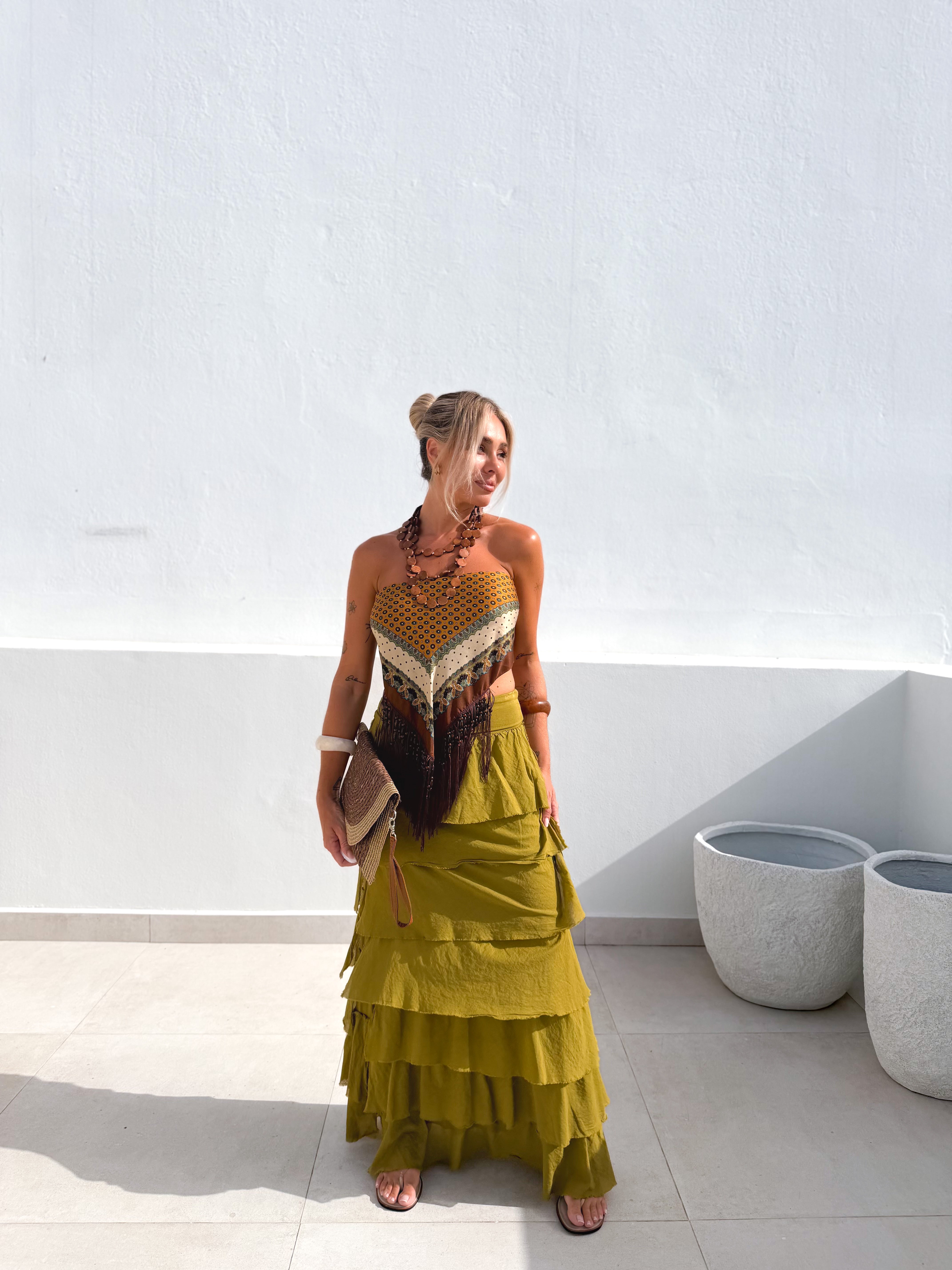 Falda Samsara Lima