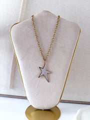 Cadena Estrella nácar