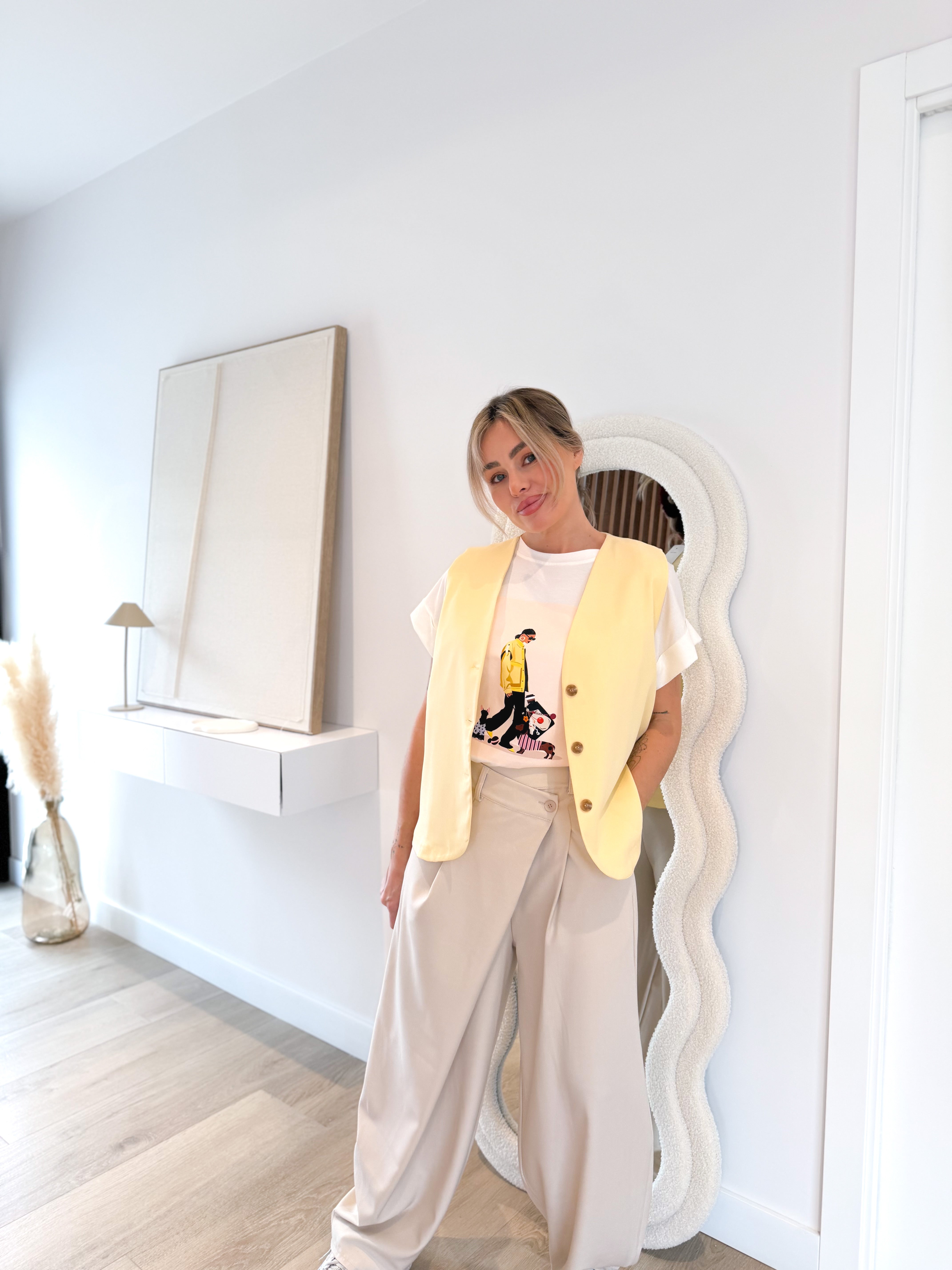 Chaleco pinza Amarillo