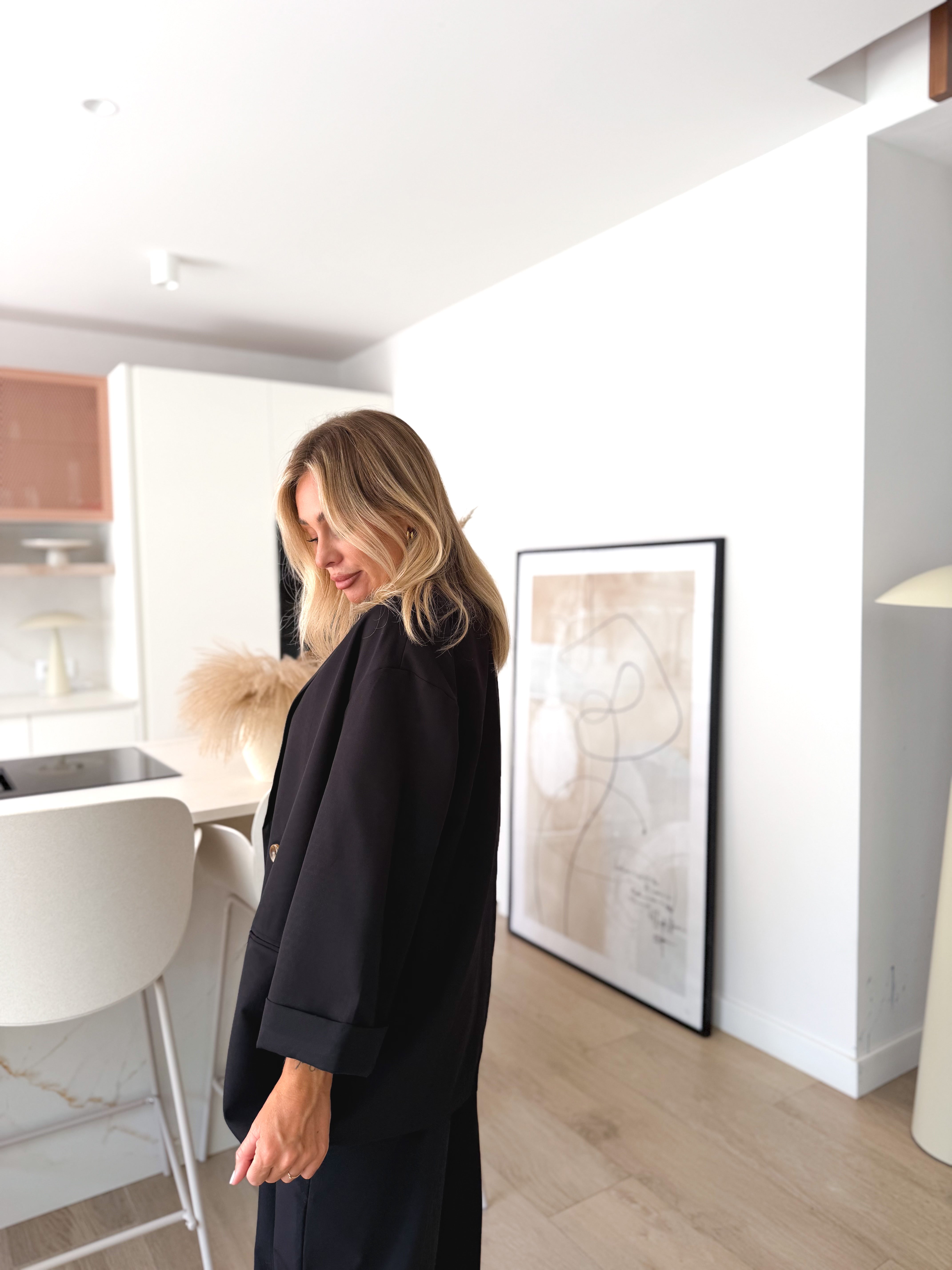 Americana oversize Negro