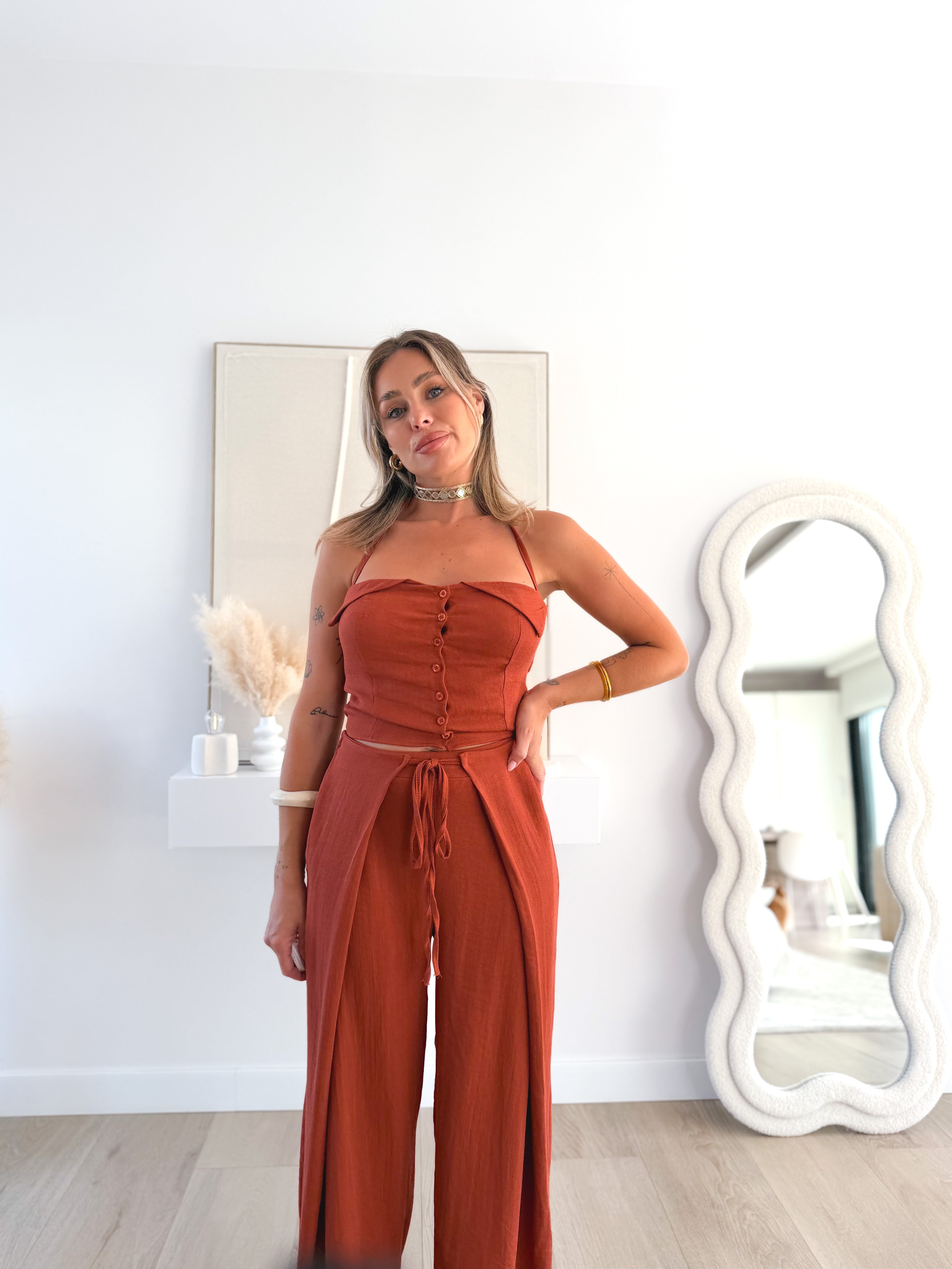 Conjunto Alene teja