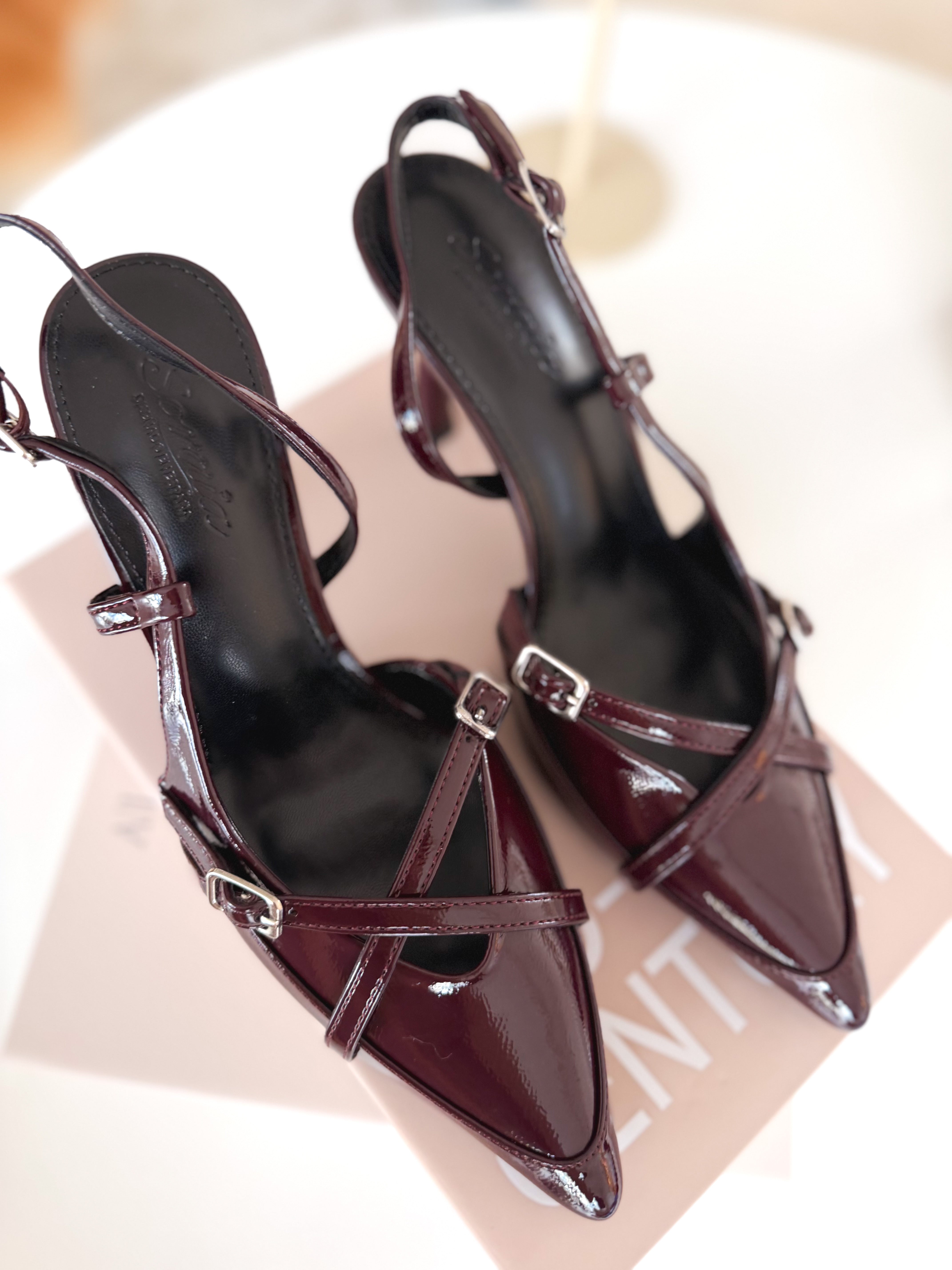 Stilettos Burdeos