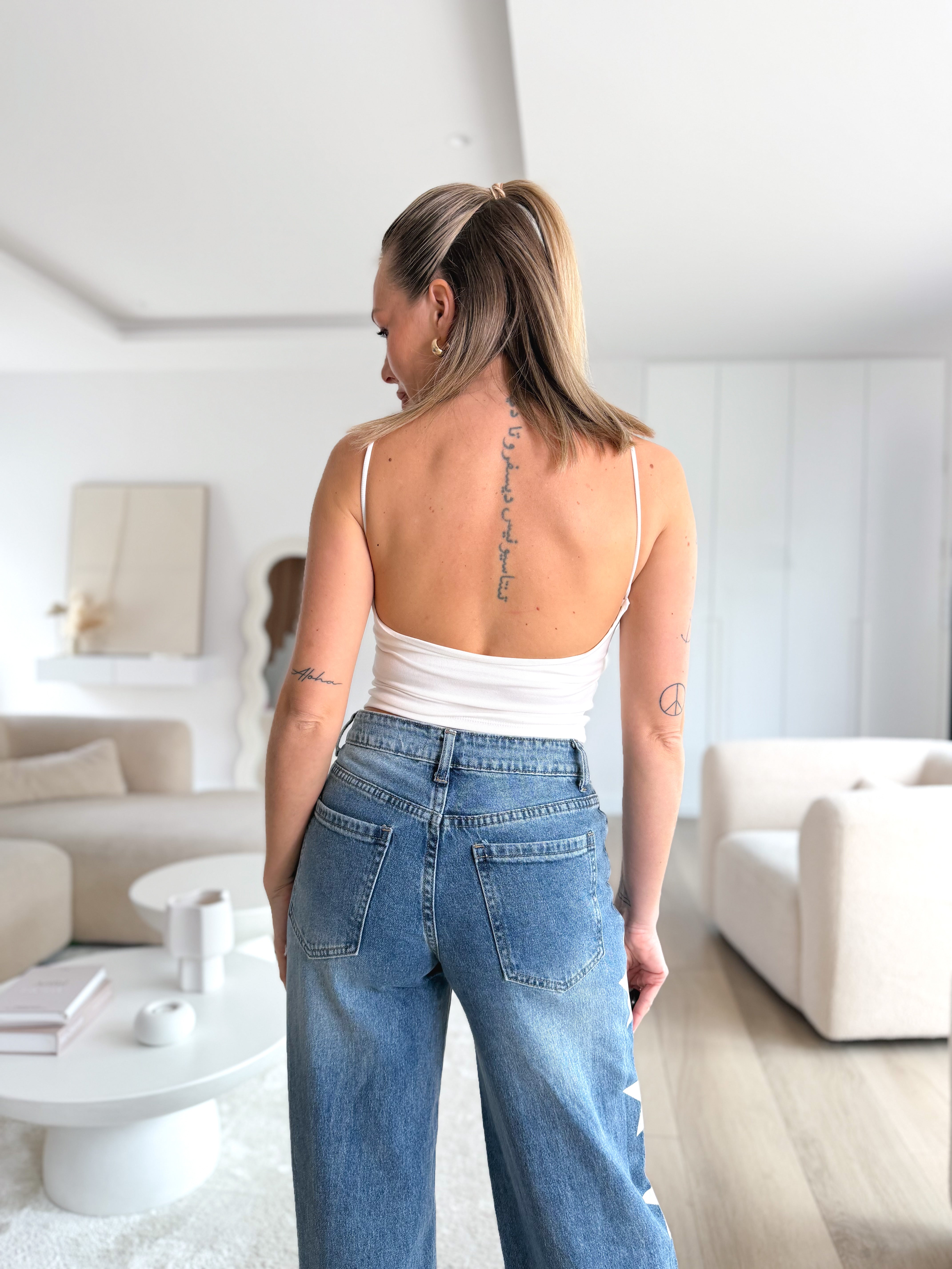 Denim low fit STARS