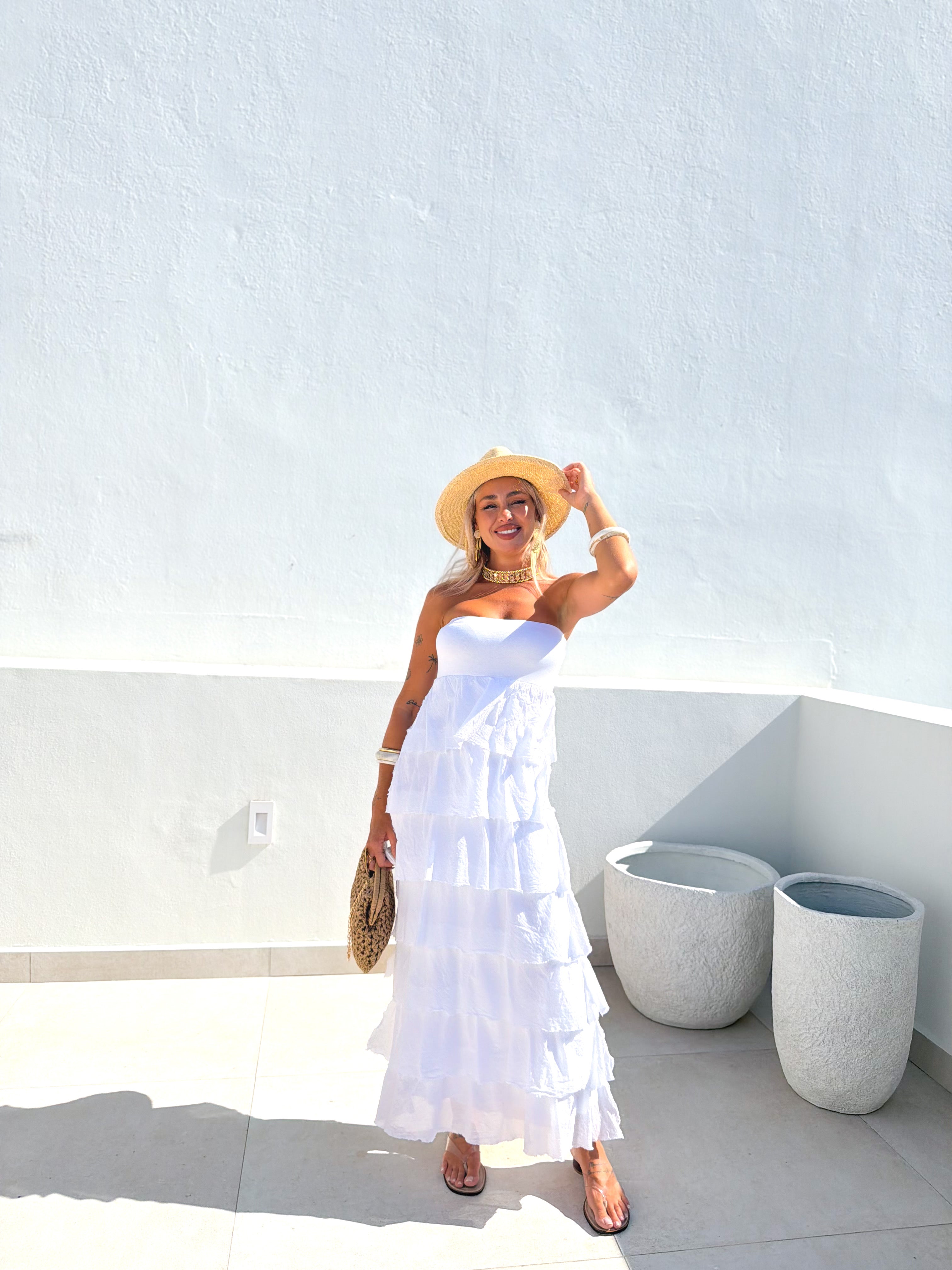 Falda Samsara blanca