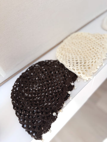 Casquete crochet combinado