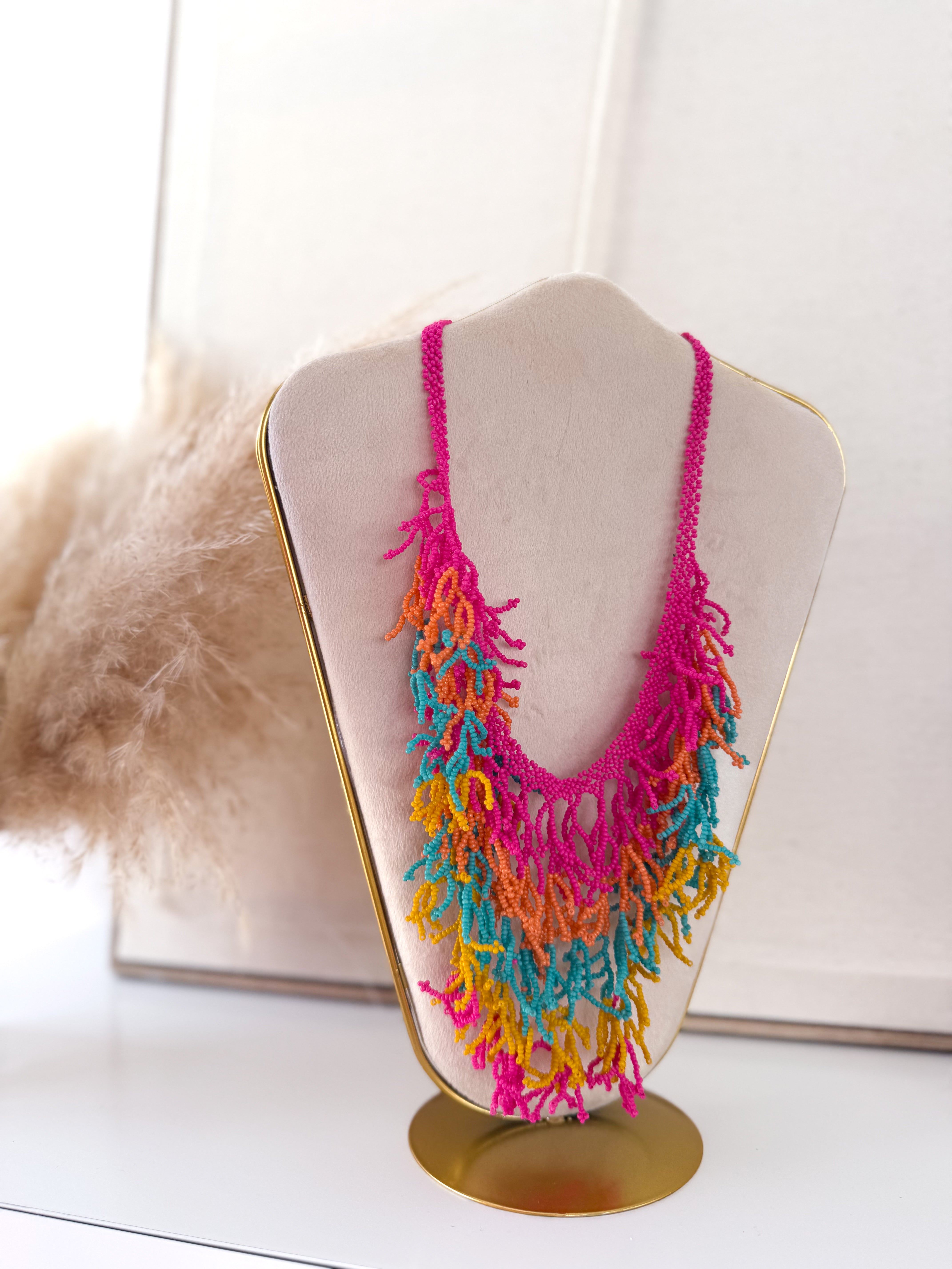 Collar Coral multi