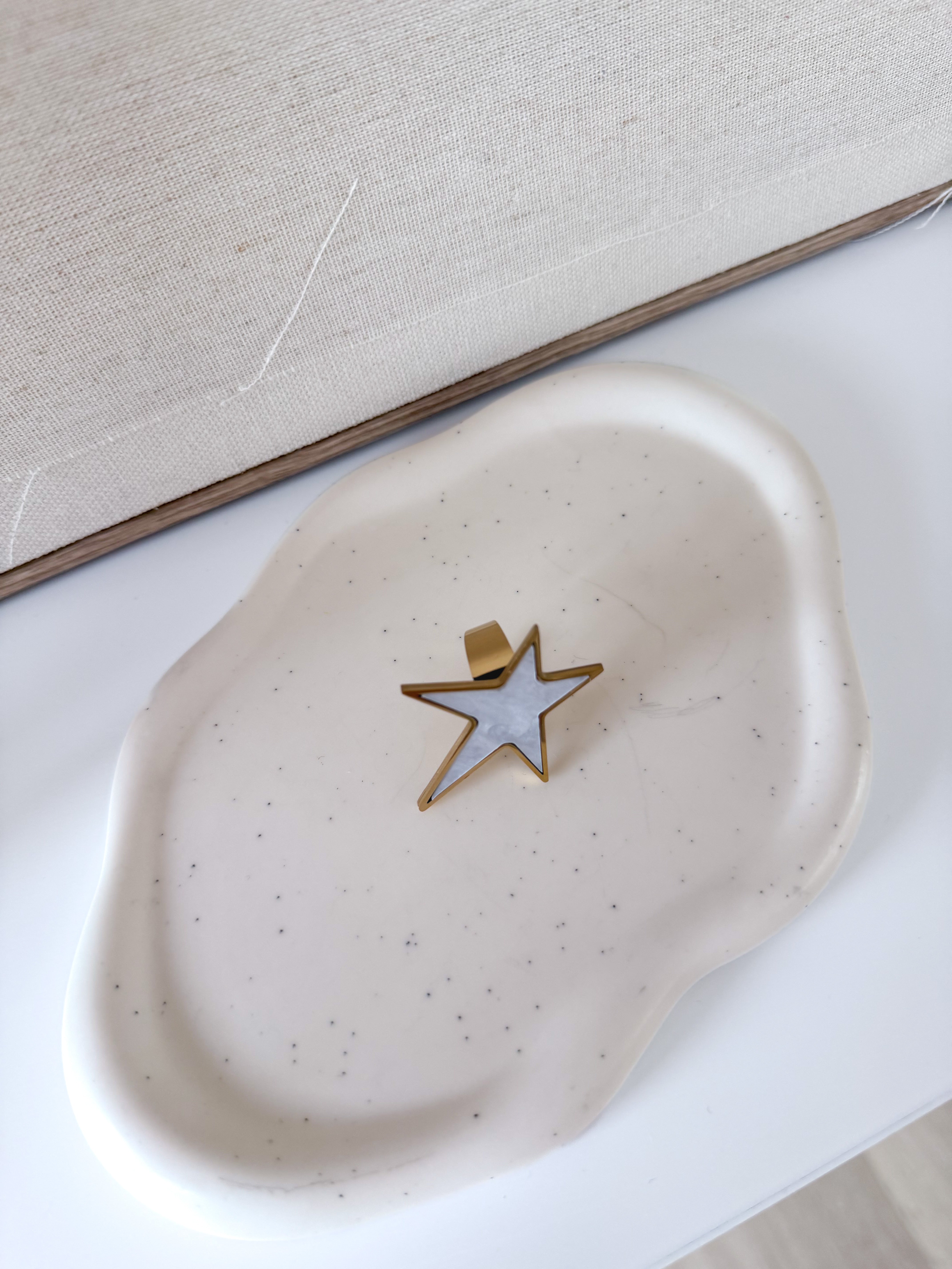 Anillo Estrella Nácar