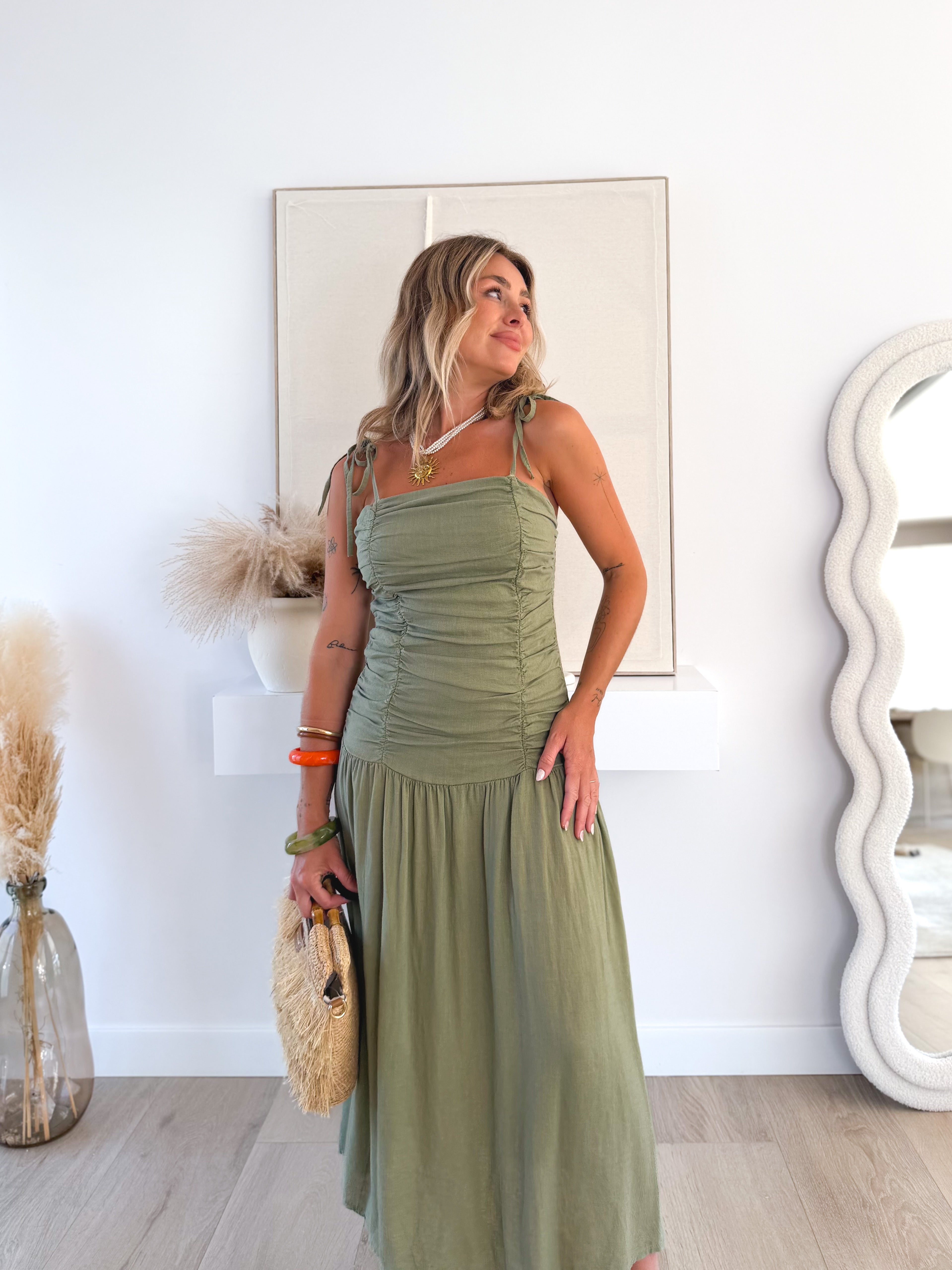 Vestido Velvä Verde