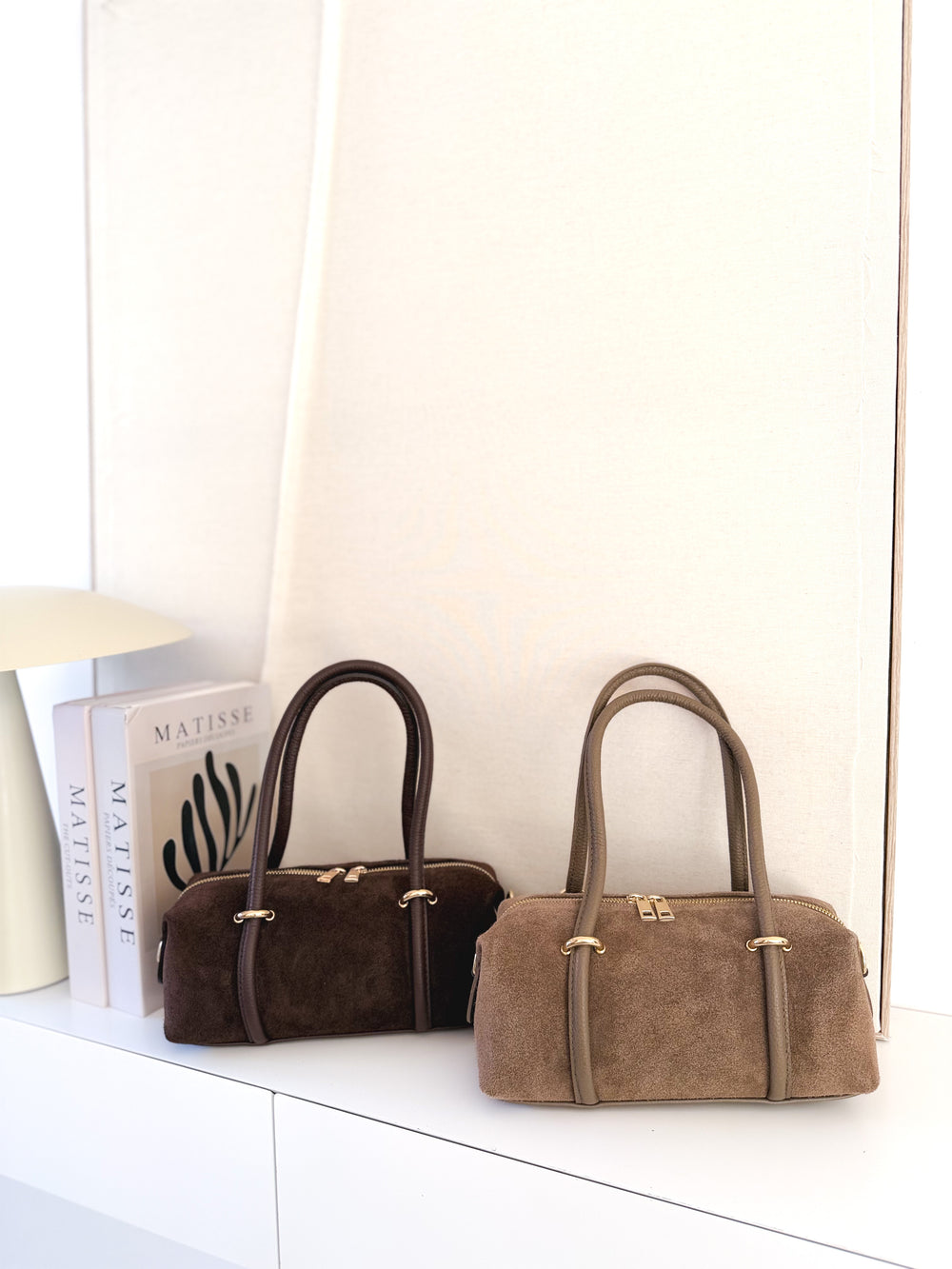 Bolso hombro piel