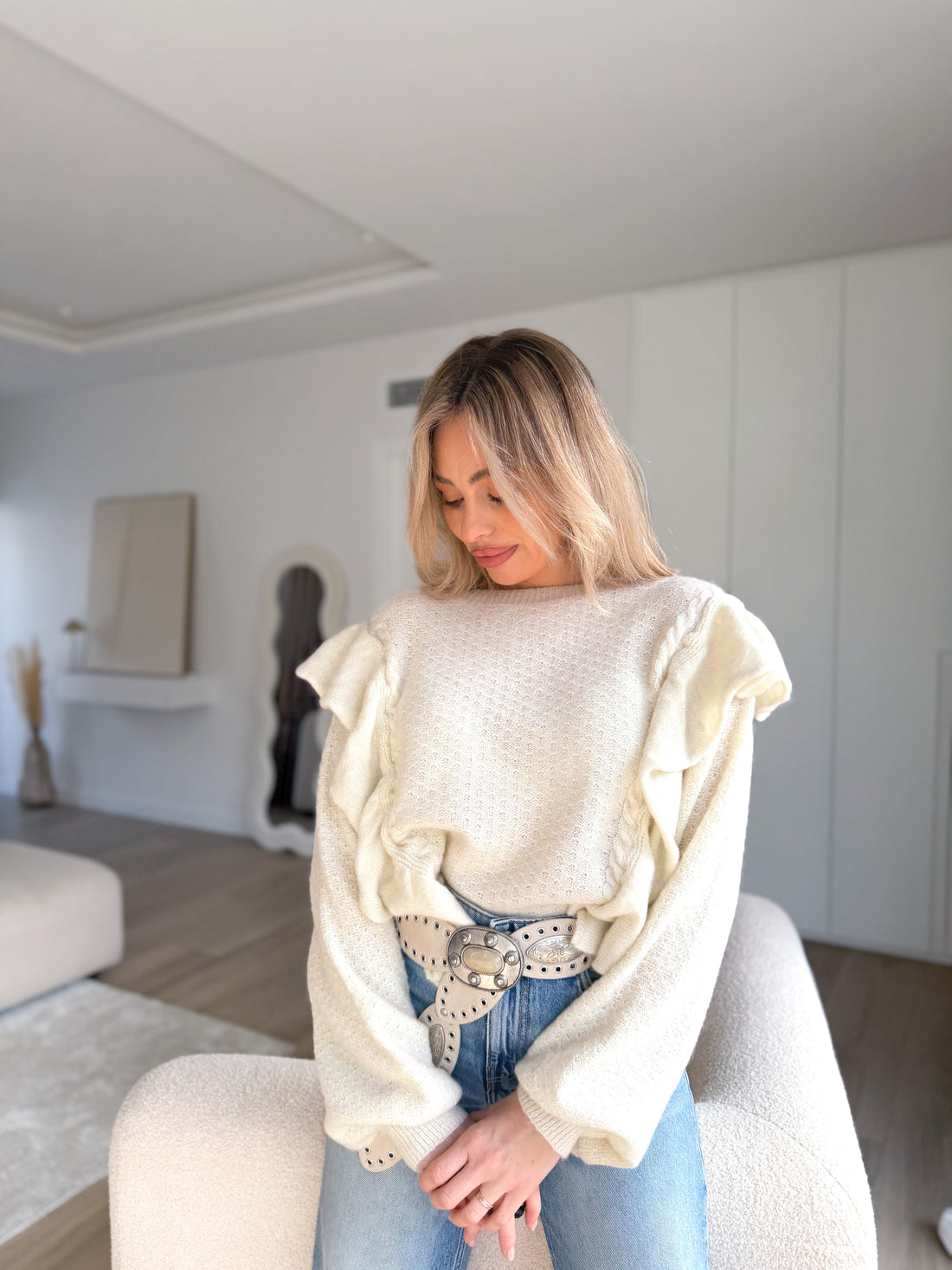 Jersey combinado crudo