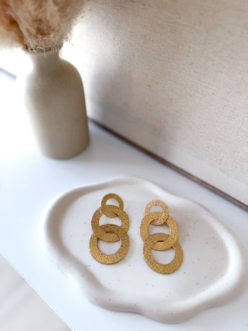 Pendientes Triple esfera