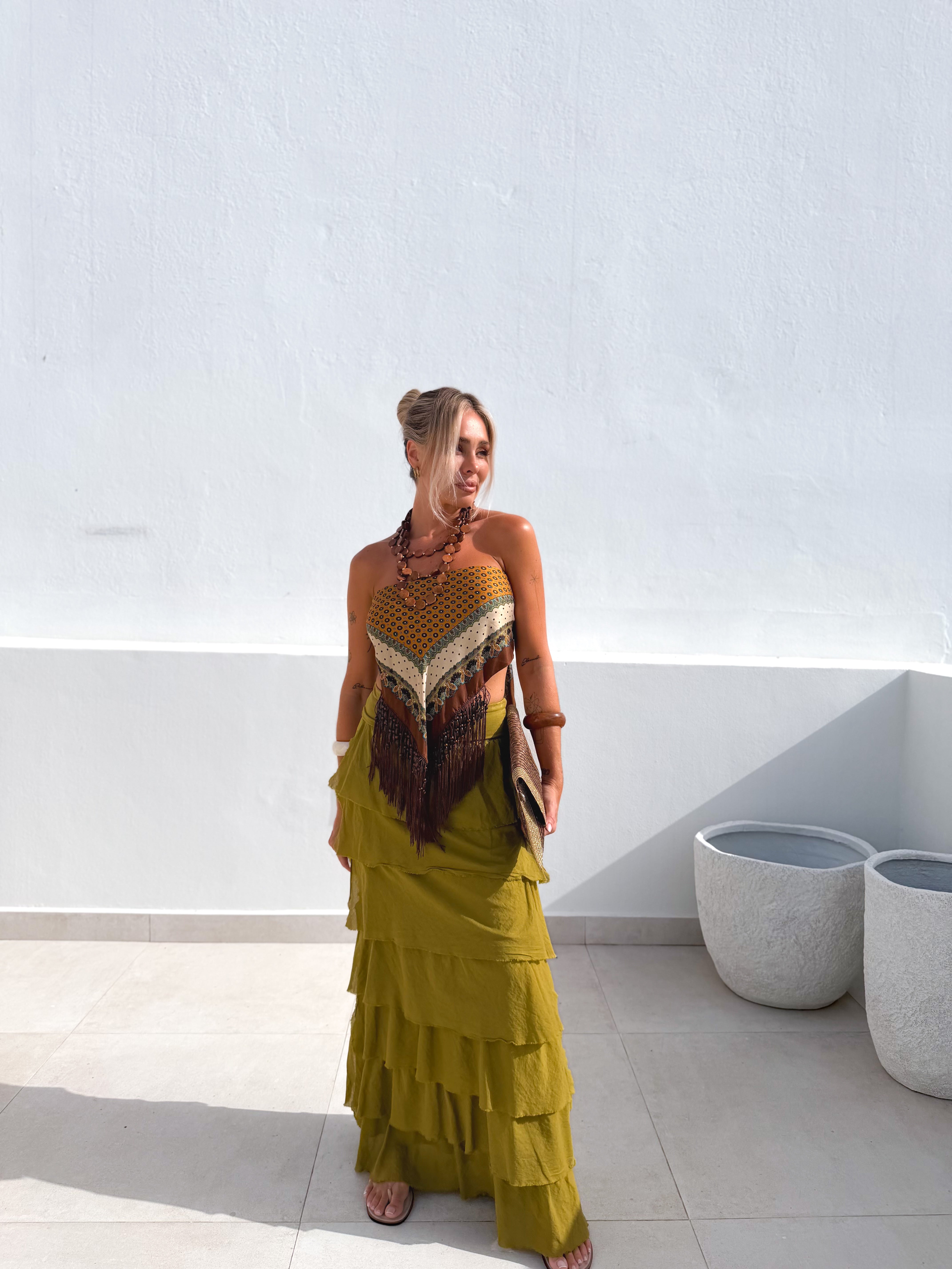 Falda Samsara Lima