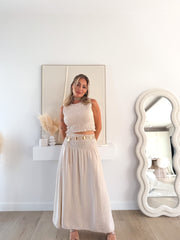 Conjunto Mayda beige